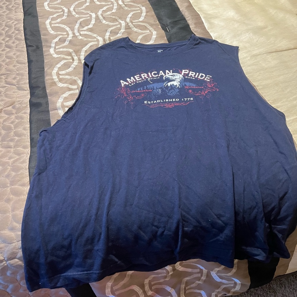Men’s faded glory Fourth of July shirt. Men’s size 2 XL.
